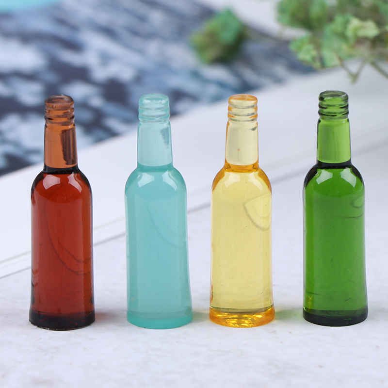 Wine Beers - 6 Pezzi Bottiglie in Miniatura 1:12
