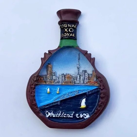 Wine Xo - Frigorifero magnetico creativo con bottiglia di