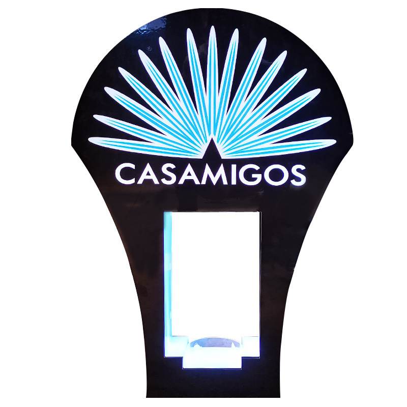 Wine Xo - Espositore per vino a LED luminoso
