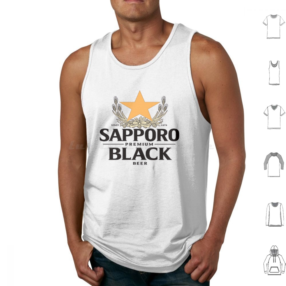 Wine Beer Best - Sapporo Malt Tank Tops Vest Senza