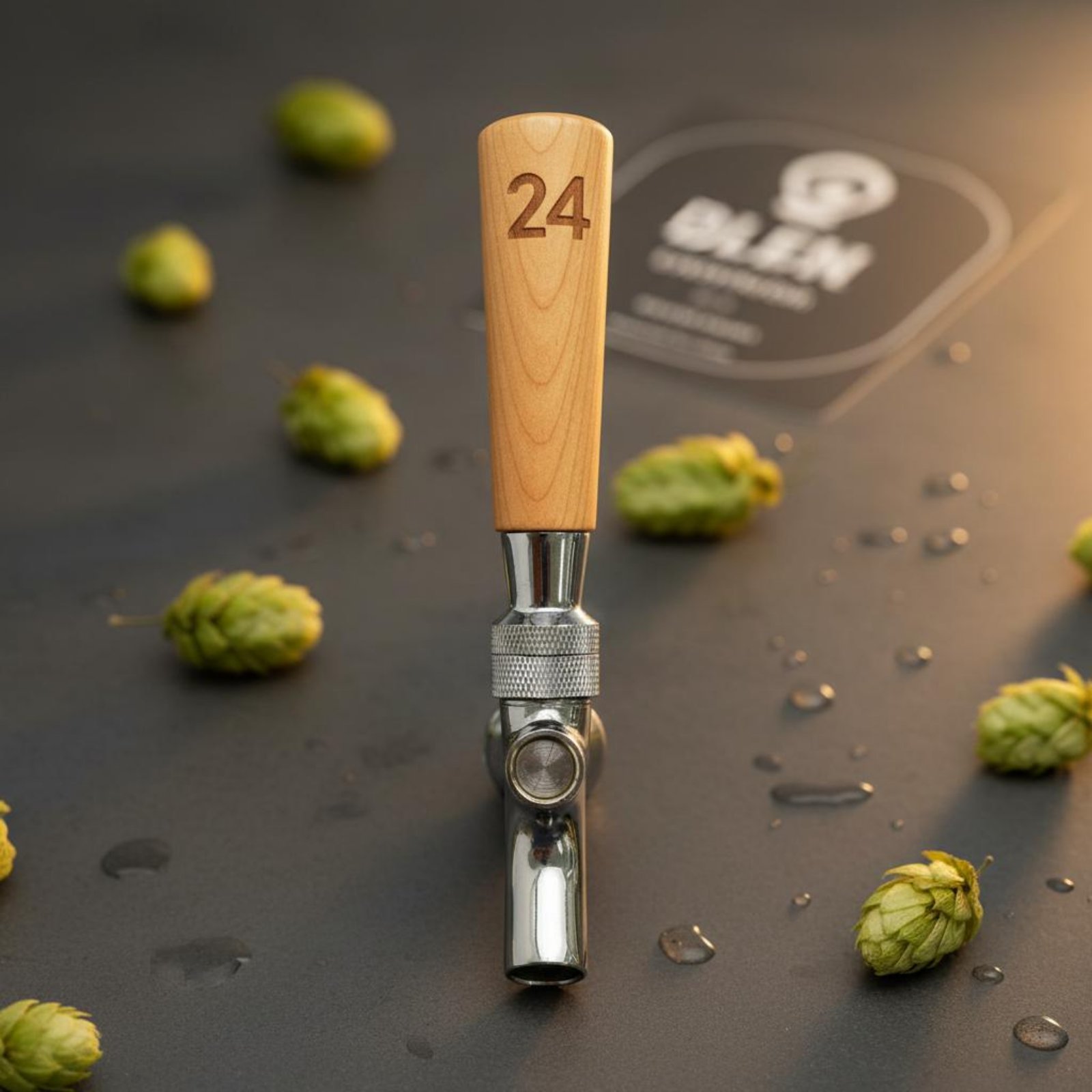Wine Beers - Manico Corto in Legno per Spillatore