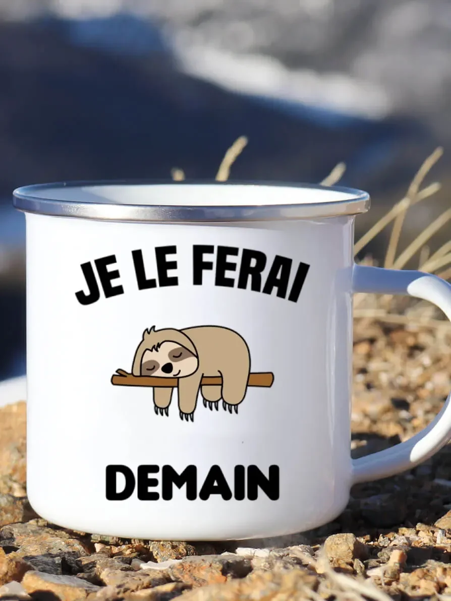 Simpatica tazza da caffè smalt - Wine Beer Best recensione e prezzo