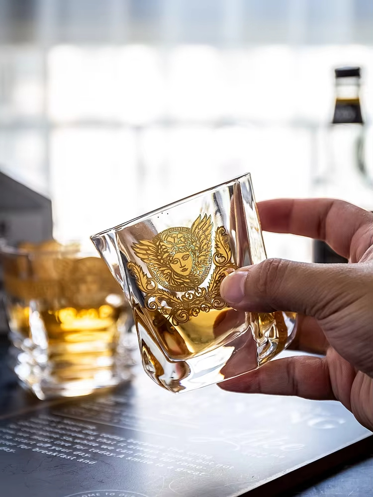 Bicchiere da whisky dipinto co - Wine Beer Liquor recensione e prezzo