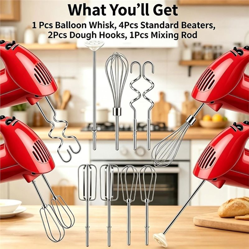KEOL-Accessori per Mixer a Man - Kitchenaid Mixer Hand Mixer recensione e prezzo